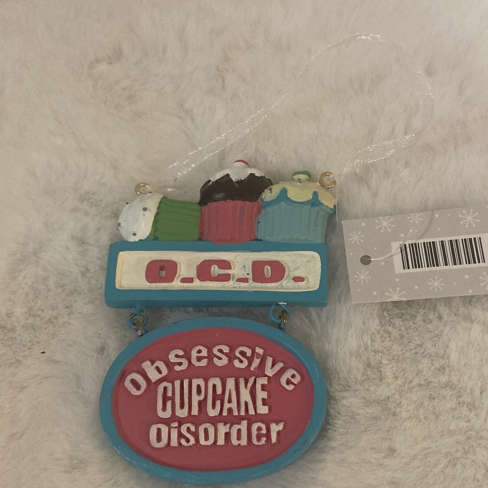 Hobby Lobby 2017 Christmas Obsessive Cupcake Disorder Ornament